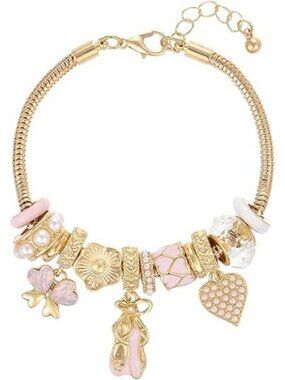 Ballet Sport Bracelet for Women Cute Game Day Adjustable Snake Chain Bracelet
